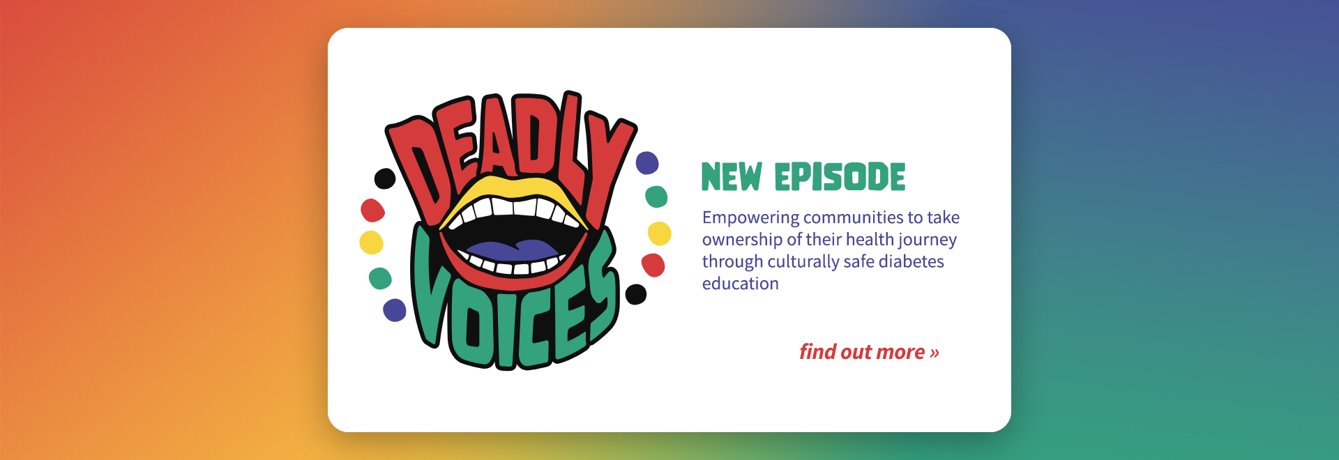 New Deadly Voices banner