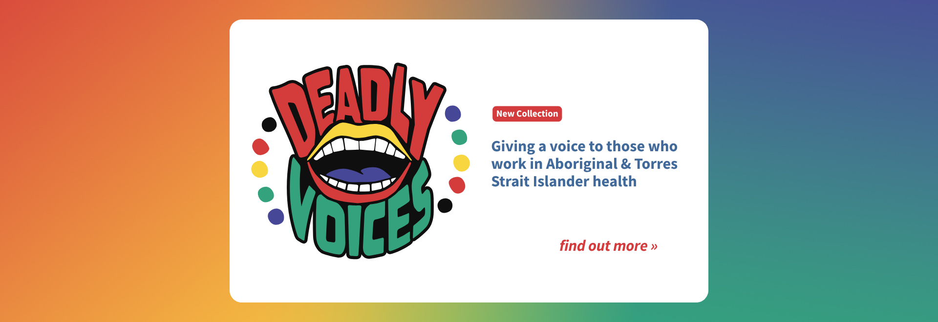 Deadly Voices Banner